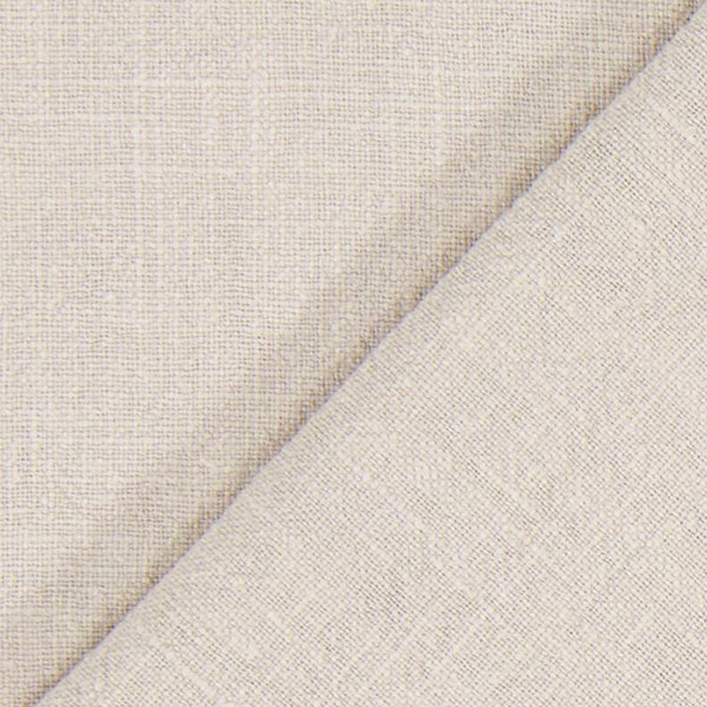 Linen fabric ramie mix stonewashed, heavy quality – light beige,  image number 3