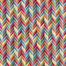 Decor Fabric Tapestry Fabric colourful zigzag – light yellow,  thumbnail number 1