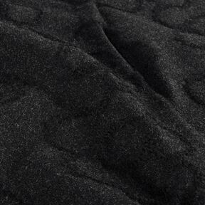 Coat Fabric sublime flowers – black, 