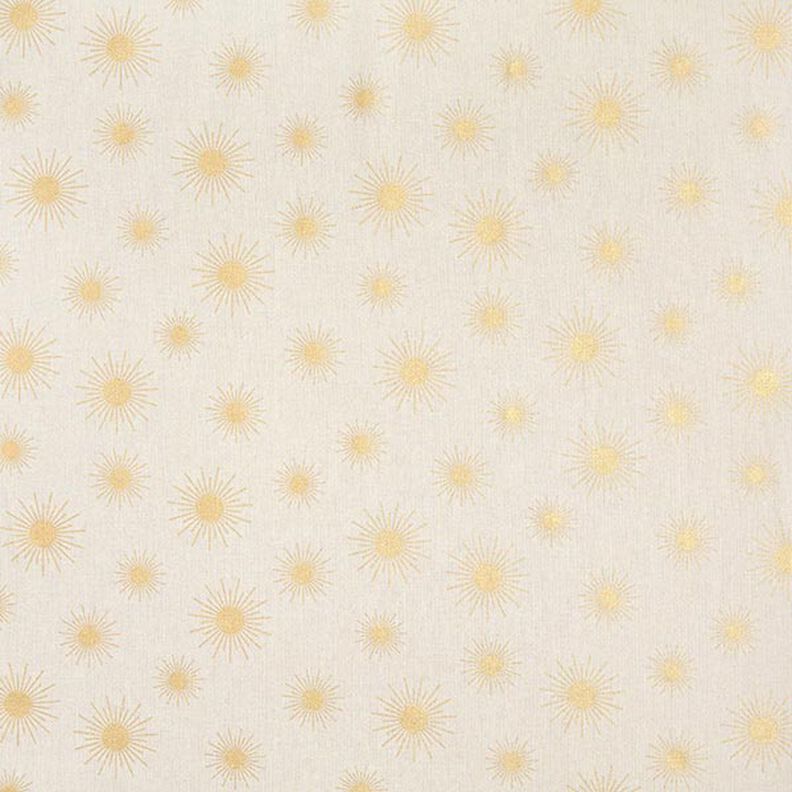 Decor Fabric Half Panama Golden Suns   – natural,  image number 1