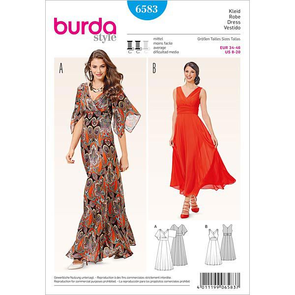 Dress, Burda 6583,  image number 1