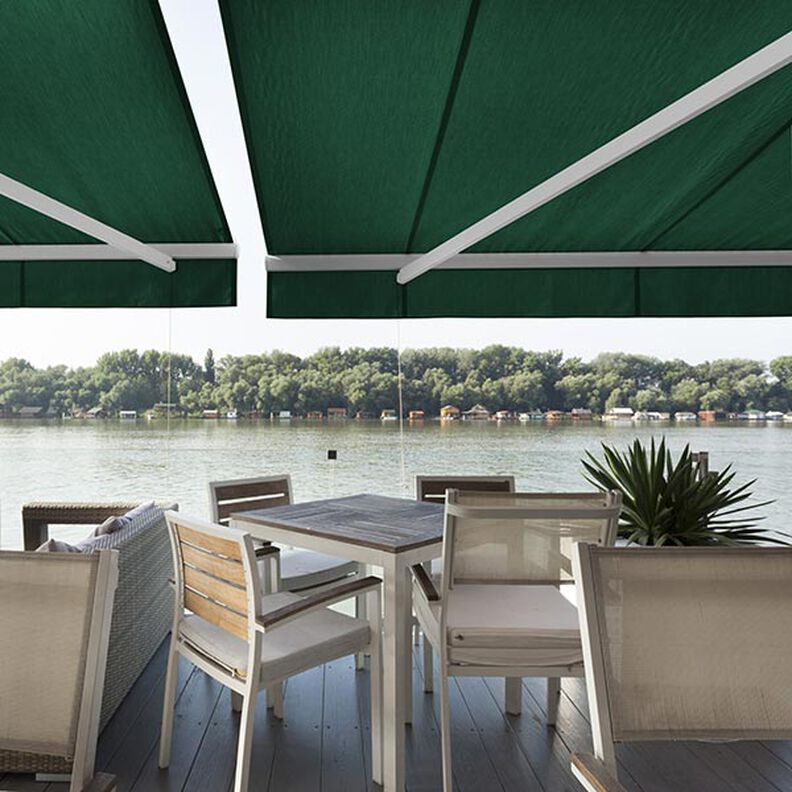 Outdoor Fabric Acrisol Liso – dark green,  image number 4