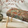 Decor Fabric Tapestry Fabric abstract paisley – light beige/carmine,  thumbnail number 5