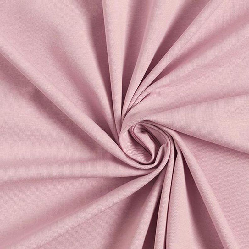 Medium Cotton Jersey Plain – light dusky pink,  image number 1