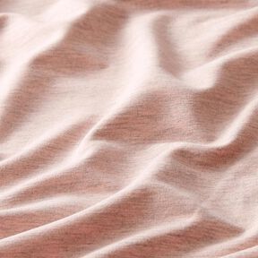 Fine Mottled French Terry – pink/grey, 