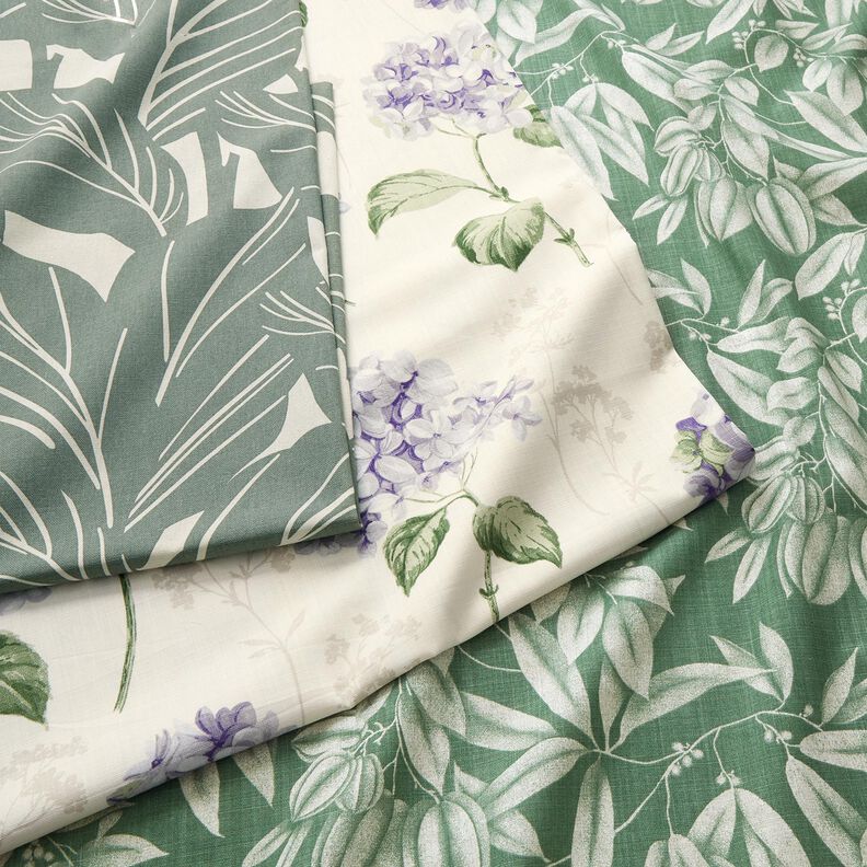 Decor Fabric Panama hanging branches – reed,  image number 5