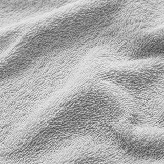 Towelling Fabric – light grey, 