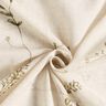 Curtain Fabric Voile Delicate branches – natural/dark pine,  thumbnail number 3