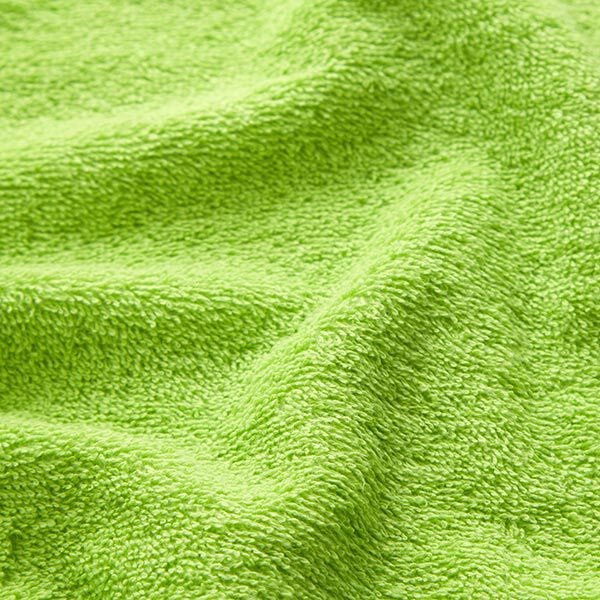 Towelling Fabric – apple green,  image number 3