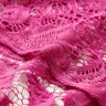 Bouclé lace flowers – intense pink,  thumbnail number 5