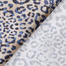 GOTS Cotton Poplin Leopard print | TCC x LOOKS by Wolfgang Joop – indigo/light taupe,  thumbnail number 6