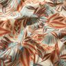Outdoor Fabric Canvas large leaves – natural/terracotta,  thumbnail number 2