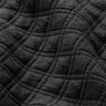 Quilted jersey diamonds – black,  thumbnail number 3