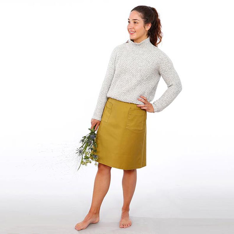 WOMAN INA - simple skirt with patch pockets, Studio Schnittreif  | XS -  XXL,  image number 2