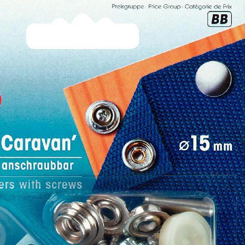 Yacht & Caravan Press Fasteners [Ø 15mm] - silver metallic| Prym,  image number 2