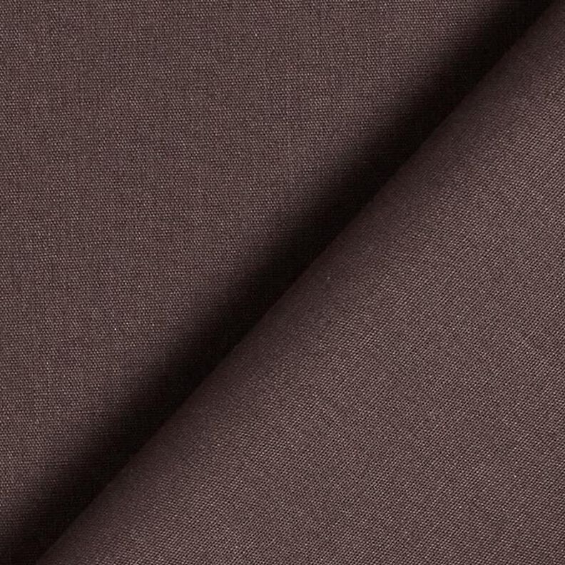 Cotton Poplin Plain – dark brown,  image number 5