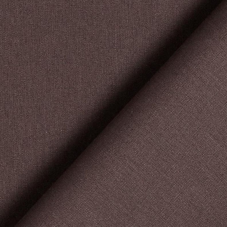 Cotton Poplin Plain – dark brown,  image number 5