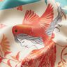 Satin panel birds and fairies | Katia Fabrics – aqua blue/cream,  thumbnail number 6
