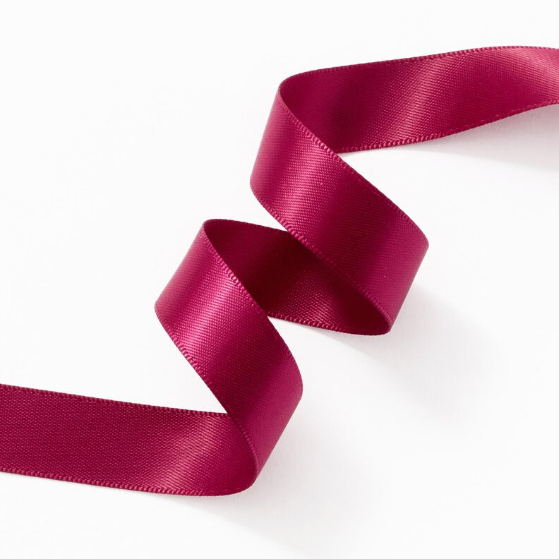 Satin Ribbon [15 mm] – burgundy,  image number 3