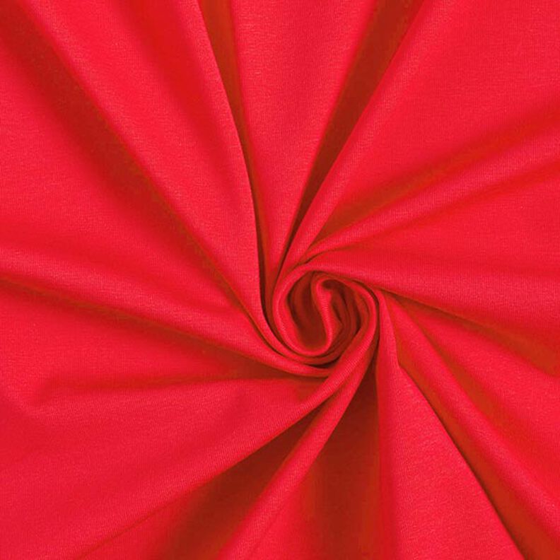 Medium Cotton Jersey Plain – red,  image number 1