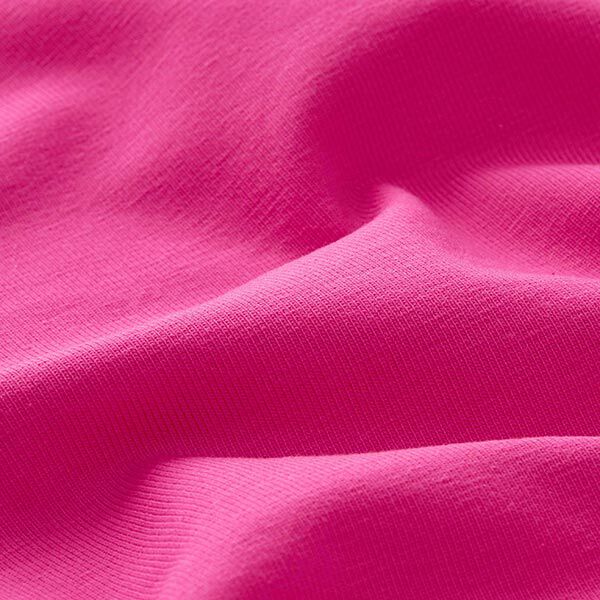 Medium Cotton Jersey Plain – intense pink,  image number 4