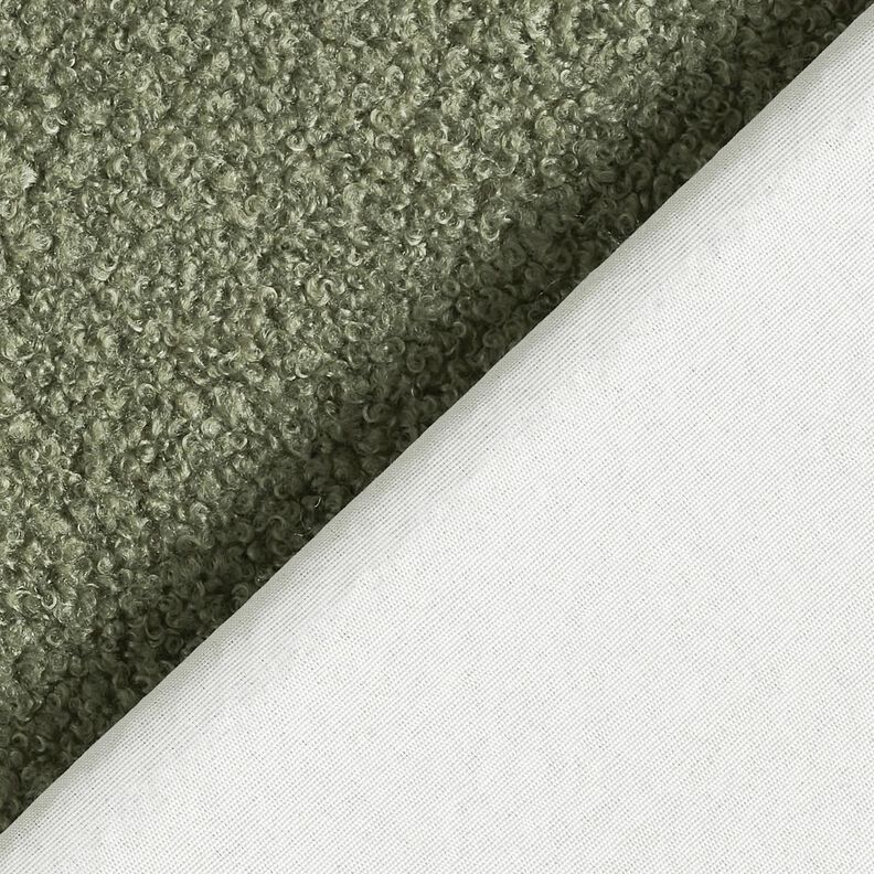 Upholstery Fabric Teddy soft – dark pine,  image number 3