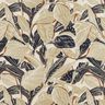 Decor Fabric Half Panama intertwined leaves – natural/light khaki,  thumbnail number 1