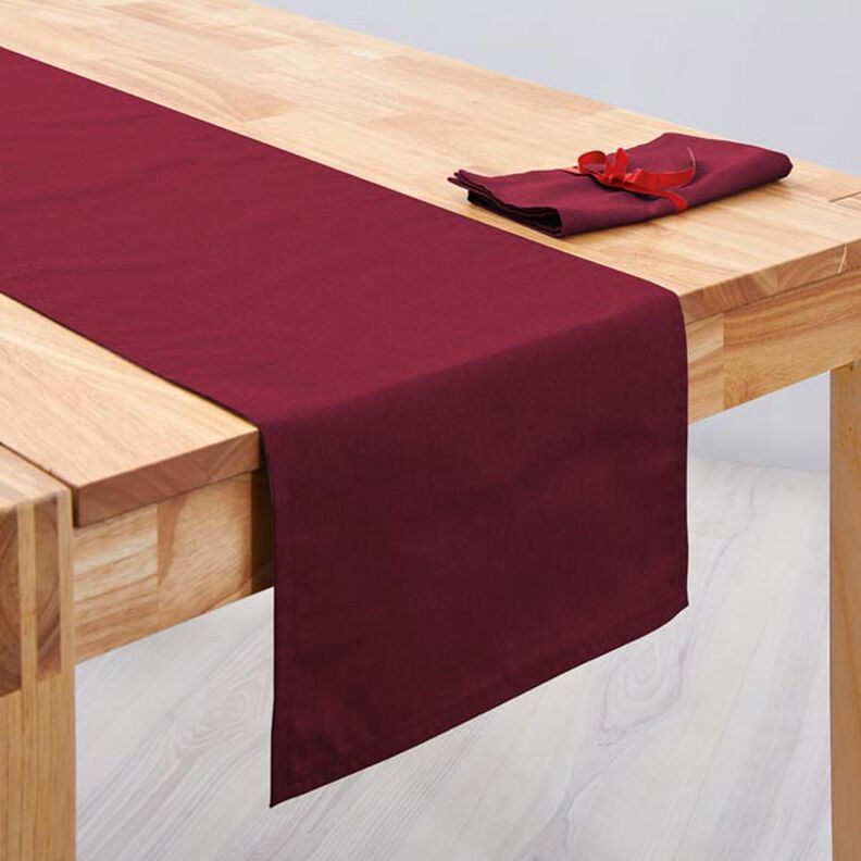 Decor Fabric Canvas – burgundy,  image number 4