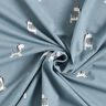 Cotton Jersey Funny Zebra – blue grey,  thumbnail number 3