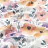 GOTS Cotton Jersey Watercolour Floral Meadow Digital Print – ivory,  thumbnail number 2