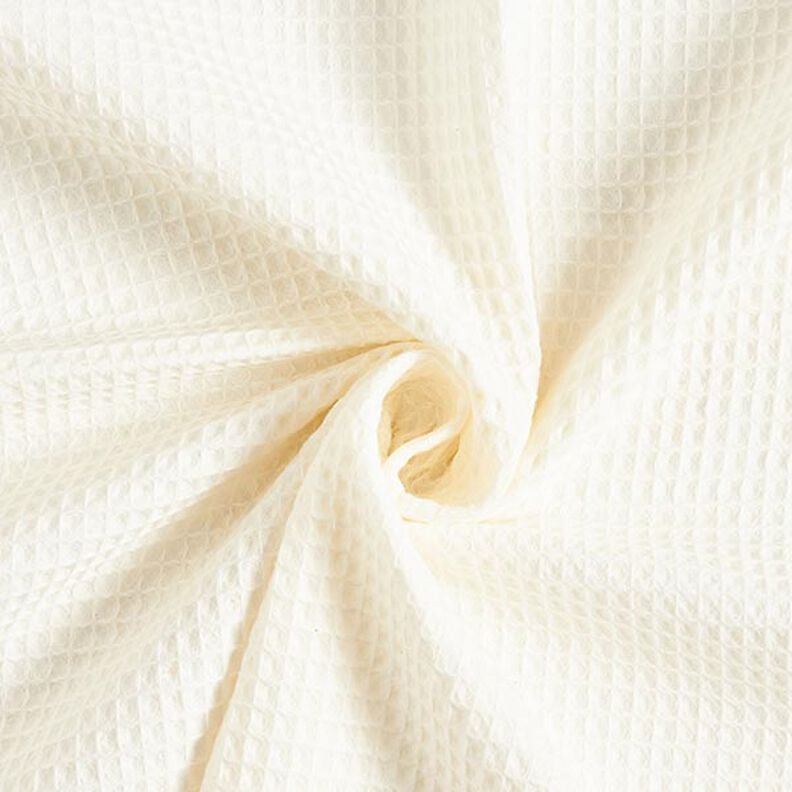 Waffle Piqué – offwhite, image number 4