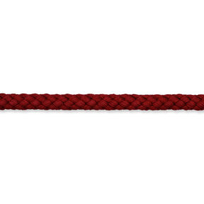 Cotton cord [Ø 7 mm] – burgundy, 
