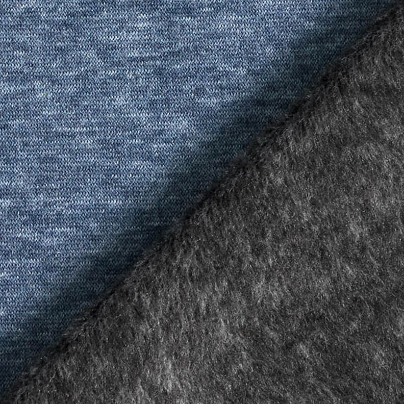 Alpine Fleece Mottled – navy blue,  image number 4
