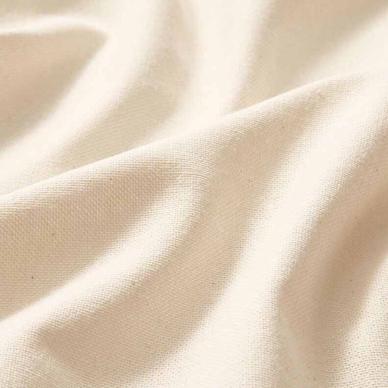 Decor Fabric Half Panama Two-tone – cream/white, image number 2