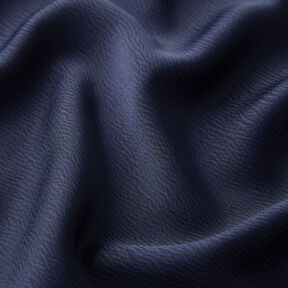 Crepe satin plain – navy blue, 