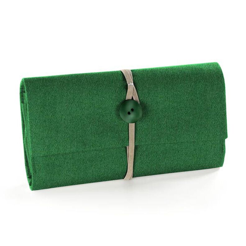 Felt 90 cm / 3 mm thick – dark green,  image number 4