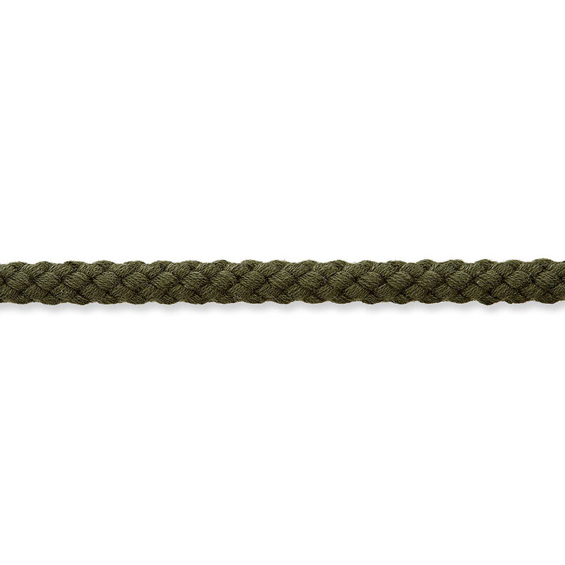 Cotton cord [Ø 7 mm] – dark olive,  image number 2