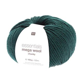 Essentials Mega Wool chunky | Rico Design – dark green, 