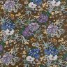 Floral bouquet viscose jersey – brown,  thumbnail number 1