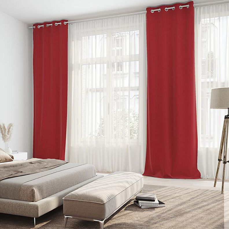 Blackout Fabric – burgundy,  image number 4