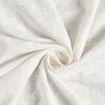 Viscose Linen Blend Broderie Anglaise flower tendrils – ivory,  thumbnail number 3