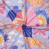 Cotton Poplin Little Creatures Digital Print | Nerida Hansen – coral/blue lilac,  thumbnail number 3