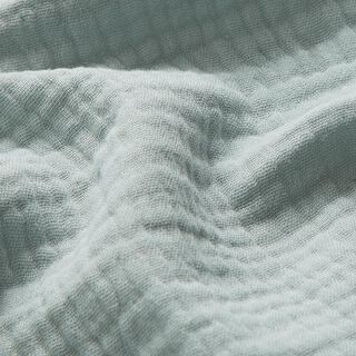 GOTS Triple-Layer Cotton Muslin – pastel green, 