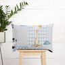 Decor Fabric Cotton Twill Baby jungle animals Digital Print – white/light blue,  thumbnail number 7