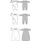 Baby Overalls / Sleeping Bag, Burda 9782,  thumbnail number 4