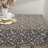 Decor Fabric Half Panama spotted ginkgo – black/natural,  thumbnail number 8