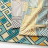 Decor Fabric Half Panama abstract arches – black,  thumbnail number 5