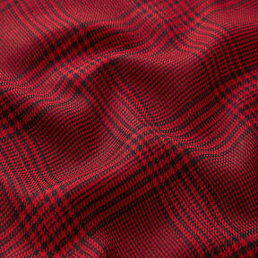 viscose fabric Glen Plaid – chili, 