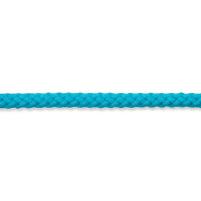 Cotton cord [Ø 7 mm] – turquoise, 