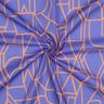 Cotton voile Town | Nerida Hansen – blue lilac/peach orange,  thumbnail number 3